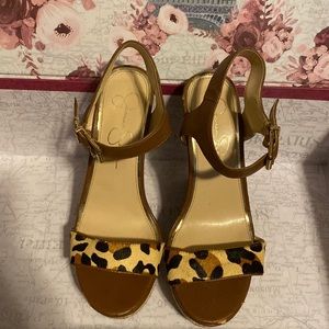 Jessica Simpson Ashella Leopard Wedge Sandal (8)